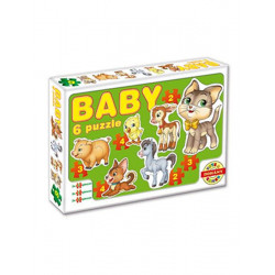 DOHANY Detské Baby puzzle