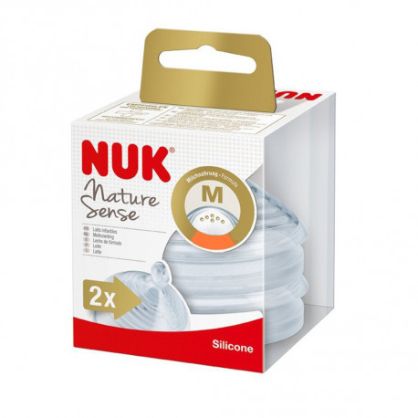 NUK Cumlík Nature Sense Nuk M - 2 ks