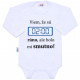 NEW BABY Body s potlačou New Baby 02:00 hodiny ráno