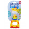 BABY MIX Detské hrkálka Baby Mix žltá žirafa