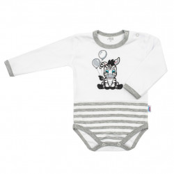 NEW BABY Dojčenské bavlnené body New Baby Zebra exclusive