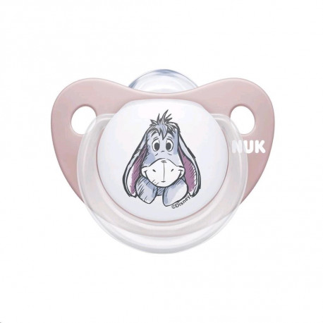 NUK Cumlík Trendline NUK Disney Medvedík Pú 0-6m Box ružový