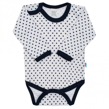 NEW BABY Dojčenské body New Baby Classic II bodky