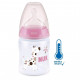 NUK Dojčenská fľaša NUK First Choice Temperature Control 150 ml pink