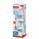 NUK Dojčenská fľaša NUK FC+Temperature Control 300 ml BOX-Flow Control cumlík blue