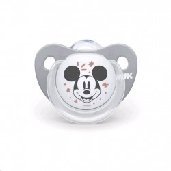 NUK Cumlík Trendline NUK Disney Mickey Minnie 0-6m sivý Box