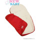 NEW BABY Zimný fusak New Baby Classic Fleece red