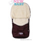 NEW BABY Zimný fusak New Baby Classic Wool wine